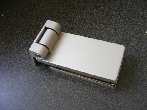 Brushed Aluminium Hardware for Interior Glass Doors